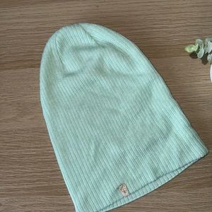 Sea foam green beanie